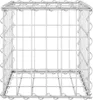 vidaXL Würfel-Gabionen-Hochbeet Stahldraht 30x30x30 cm Produktbild-Vorschau 4