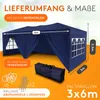 Kronenburg Faltpavillon 3x6m - Wasserfest, UV-Schutz 50+, 6 Produktbild-Vorschau 2