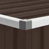 vidaXL Garten-Aufbewahrungsbox Braun 129 x 67 x 65 cm Produktbild-Vorschau 11