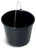 BirnePower Baueimer 12L, Mörteleimer Schwarz mit Skala, Produktbild-Vorschau 1