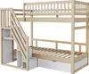 Patrová postel Sweiko z masivu 90x200 cm, S vysokým Náhled obrázku produktu 9