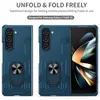 Galaxy Z Fold5 Hülle, Robust Harter PC Stoßfest Ringhalter Produktbild-Vorschau 2