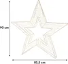 BURI LED Weihnachtsstern 90 cm mit 900 warmweißen LEDs und Produktbild-Vorschau 2