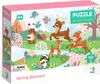 Puzzle Wiosenne Kwiaty 60 Elementów Kolorowa Układanka Dla Podgląd zdjęcia produktu 5