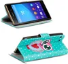 Handy Tasche für Sony Xperia M5 Hülle Kunstleder Motiv Produktbild-Vorschau 2