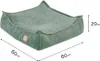 MISIOO Poduszka podłogowa Premium 60x60x20 cm - beanbag dla Podgląd zdjęcia produktu 7