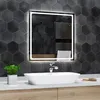 Badspiegel mit LED Beleuchtung - Houston - 60 cm, 60 cm Produktbild-Vorschau 8