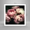 Poster - Poster ohne Rahmen - Pfingstrose Blume - 60x60 cm Produktbild-Vorschau 4