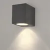 Ledvion - LED Wandleuchte - Cube - Anthrazit - 3W - 2700K - Produktbild-Vorschau 2
