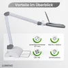 Lumeno LED Lupenleuchte Serie 8213/8215 mit regulierbarer Produktbild-Vorschau 2