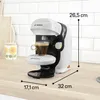 Bosch TAS114E, Pad-Kaffeemaschine, 0,7 l, Kaffeekapsel, Produktbild-Vorschau 19