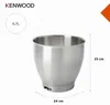 Kenwood Electronics KAT400SS, Schüssel, 6,7 l, Silber, Produktbild-Vorschau 5