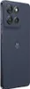 A close-up, angled view of the back of a dark blue Motorola smartphone. Podgląd zdjęcia produktu