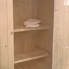 HOME DELUXE Outdoor Sauna CUBE S - Maße: ca. 194 cm x 120 Produktbild-Vorschau 5