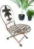 Blumenhocker Stuhl klappbar metall Blumenständer Produktbild-Vorschau 10