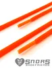 SNORS Schnürsenkel rund - NEONORANGE - 3mm - 110cm Produktbild-Vorschau 2