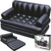 Bestway 75054, Czarny, Winyl, 2 siedz., 1520 mm, 640 mm, Podgląd zdjęcia produktu 6