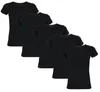TupTam Kinder Jungen Unterhemd Basic T-Shirts Kurzarm 5er Produktbild-Vorschau 1
