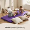 Klappbare Turnmatte 180x60x5 cm Gymnastikmatte Weichboden Produktbild-Vorschau 13