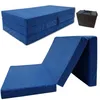 Skladací turistický matrac 200x80x10 modrý + taka Náhled obrázku produktu 1