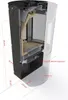 Kaminofen Aduro 9 Air Stahl schwarz mit Schublade 6 kW Produktbild-Vorschau 8