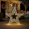 BURI LED Weihnachtsstern 90 cm mit 900 warmweißen LEDs und Produktbild-Vorschau 1