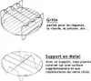 Ensemble d'Accessoires pour friteuse à air chaud Monzana - Voir les images du produit 2