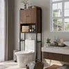 kleankin Meuble étagère dessus WC étagère de salle de bain Voir les images du produit 2