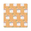 MuchoWow® Mauspad Mousepad Lama - Blumenkranz - Produktbild-Vorschau 1