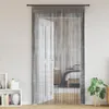 A string curtain is hanging in a doorway, revealing a bedroom interior. Anteprima dell’immagine prodotto