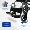 Mobiclinic® opvouwbare transportrolstoel, ultralicht, model Productafbeelding-voorbeeld 6