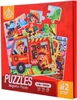 Habarri | Magnetpuzzles - Baufahrzeuge - Motiv Feuerwehr - Produktbild-Vorschau 7