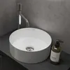 doporro Lavabo da Appoggio 31x31x11cm, Lavandino Bagno Anteprima dell’immagine prodotto 1