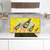 Coloray Küchenrückwand 120x60 Spritzschutz aus Glas - Bier Produktbild-Vorschau 3