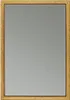A rectangular mirror with a gold antique brown frame. Produktbild-Vorschau
