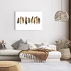 Poster - Poster ohne Rahmen - Weiß Hintergrund Federn - Produktbild-Vorschau 6
