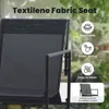 Set da pranzo da giardino vidaXL, 5 pezzi, nero e Anteprima dell’immagine prodotto 6