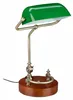 relaxdays 10016606_0 relaxdays Tischlampe grün, braun Podgląd zdjęcia produktu 1