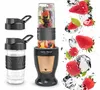 A smoothie blender with fruit and ice cubes. Podgląd zdjęcia produktu