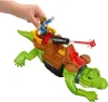 Imaginext Piraten, Laufendes Krokodil & Käpt'n Hook, Produktbild-Vorschau 8