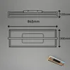 CCT LED Deckenleuchte, schwarz, mit Holz, LED/50W Produktbild-Vorschau 7