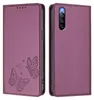 Étui en cuir pour Sony Xperia 10 IV, motif papillon, étui à Voir les images du produit 1