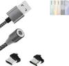 K-S-Trade Hochwertiges Magnet-Lade-kabel Sync-Kabel Produktbild-Vorschau 1