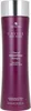 A product shot of a purple shampoo bottle with a silver cap. Produktbild-Vorschau