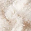 HOMLA SOLANO-Decke, weiß, aus Bouclé-Stoff mit Produktbild-Vorschau 3