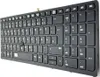 A close-up, angled view of a black keyboard. Voir les images du produit