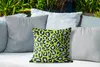 MuchoWow® Outdoor Kissen - Pantherdruck - Grün - Blau - Produktbild-Vorschau 4