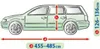 Plachta na auto, Hatchback / Kombi XL, KEGEL Náhled obrázku produktu 3