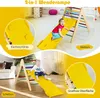 GOPLUS Dreieckige Kletterleiter mit Rampe, Kletterdreieck Produktbild-Vorschau 2