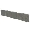 The Living Store Gabionenwand Verzinkter Stahl 630×30×100 Produktbild-Vorschau 2